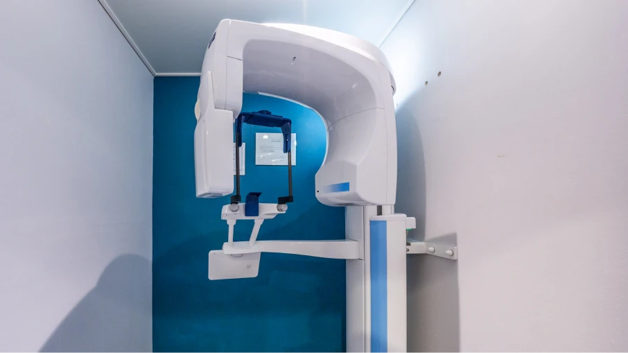 Radiologie 3D scan au cabinet dentaire du Dr Frédéric Sandreschi